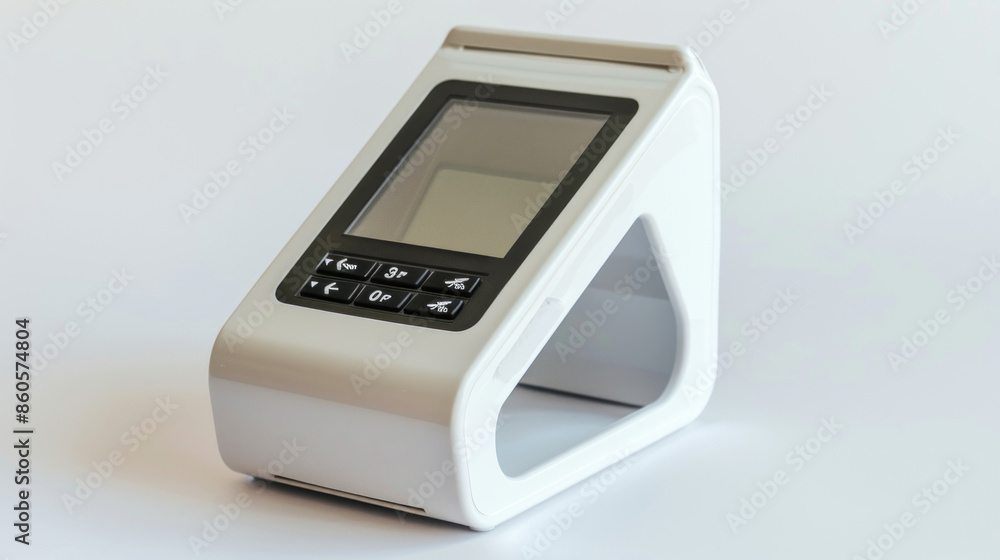Card skimming detection device for detecting unauthorized card reading devices isolated on white background Card skimming detection device for detecting unauthorized card reading devices isolated on white background