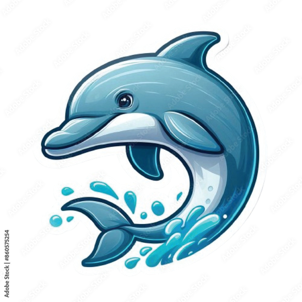Dolphin Sticker Dolphin Sticker