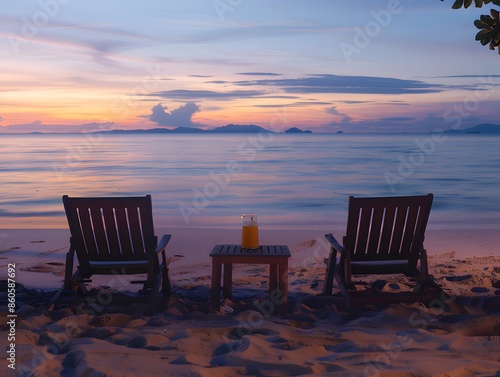 Beachside Chairs: Seaside Relaxation