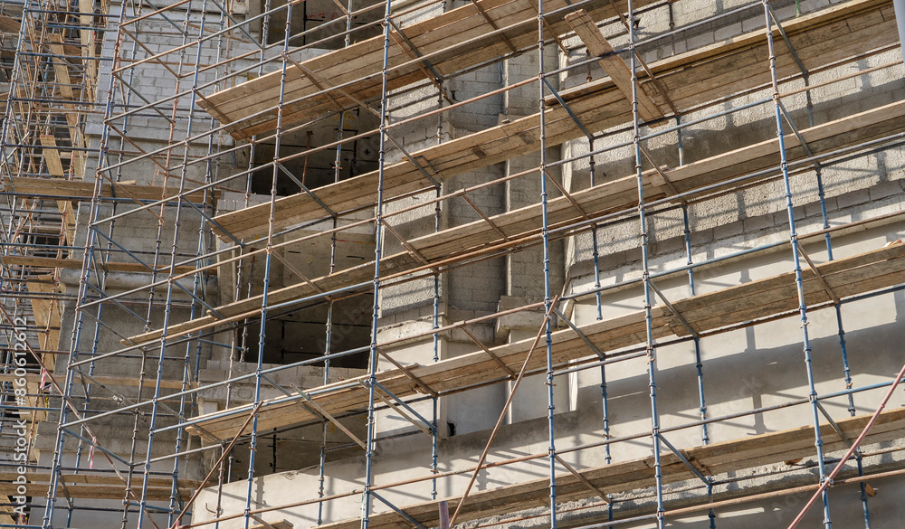 construction site of construction site of