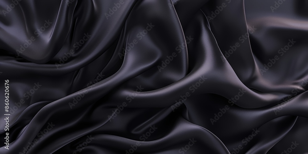 Fototapeta premium Background texture silk satin. Template. Empty. Flat lay, top view. luxury background with space for design