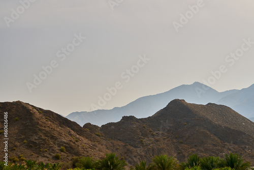 mountain landscape in the United Arab Emirates