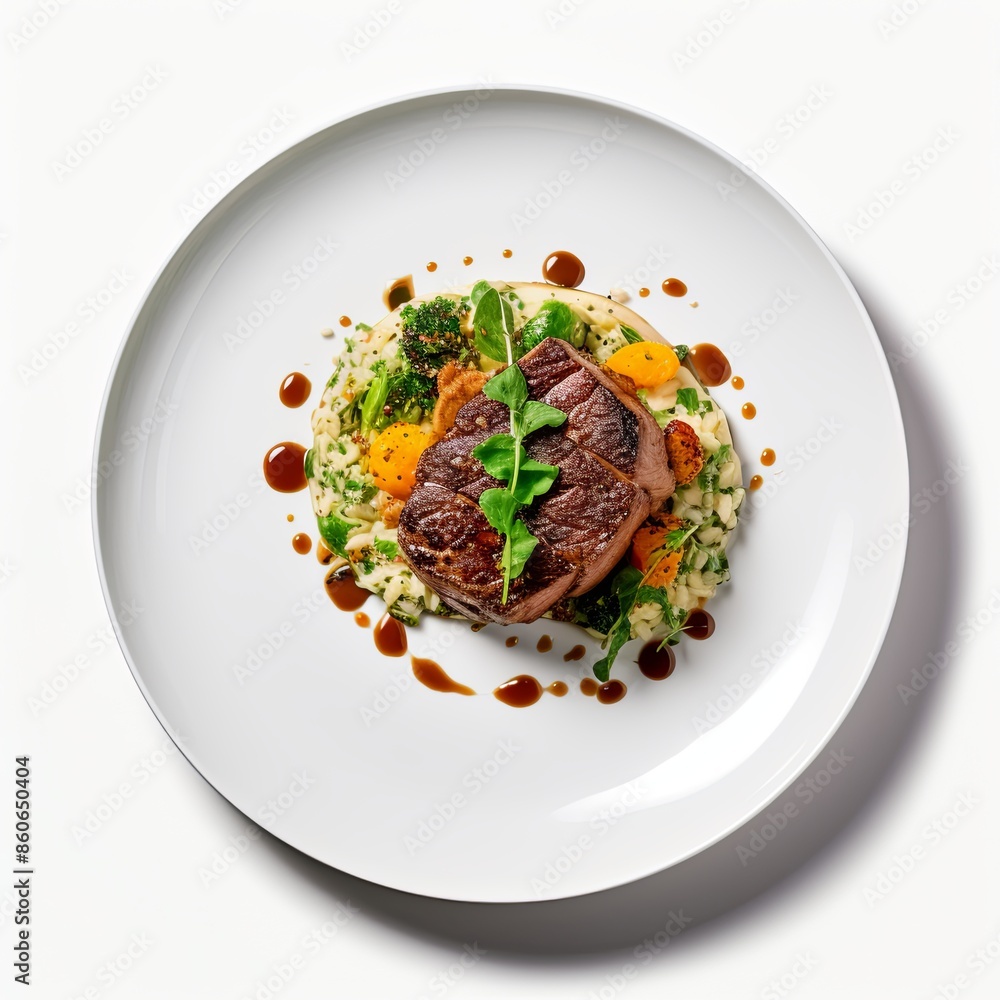 Famous food dish Isolated on a white background Famous food dish Isolated on a white background