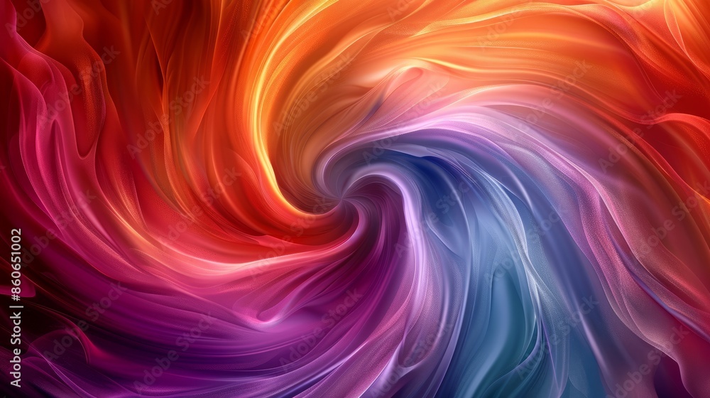 Abstract digital color swirl background Abstract digital color swirl background