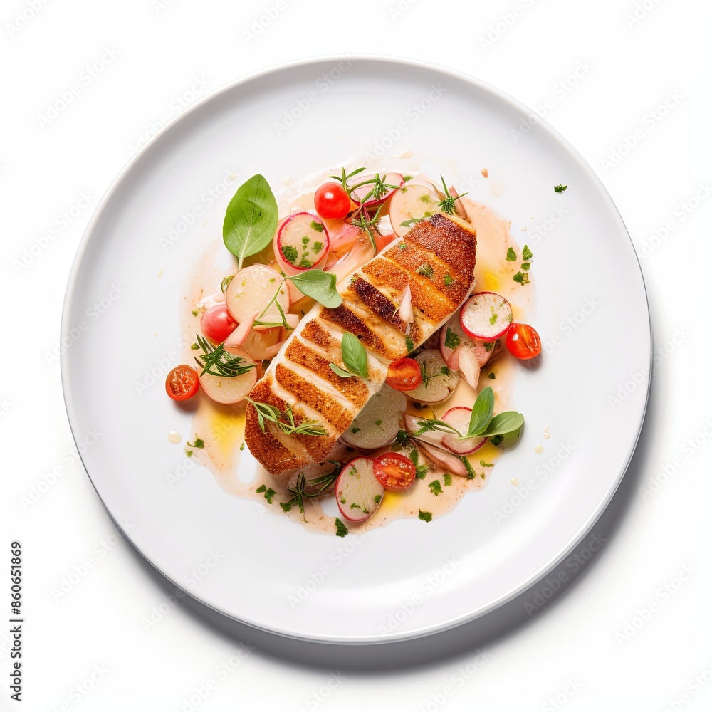 Famous food dish Isolated on a white background Famous food dish Isolated on a white background