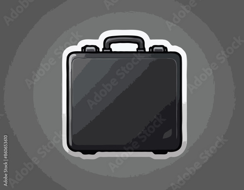 Case icon, vector illustration. Isolated object on a transparent background