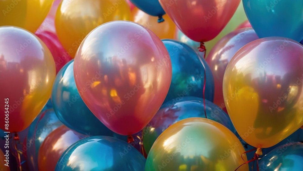 colorful balloons floating gracefully in the sky colorful balloons floating gracefully in the sky
