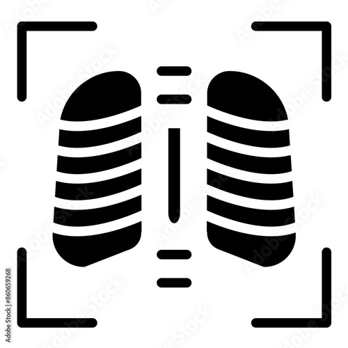 Vector Design X-ray Icon Style