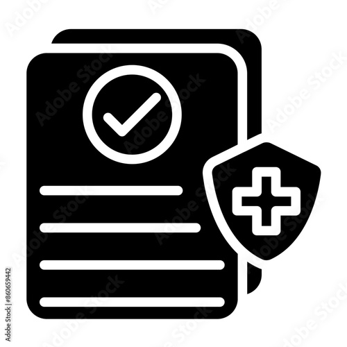 Vector Design Health Check Icon Style