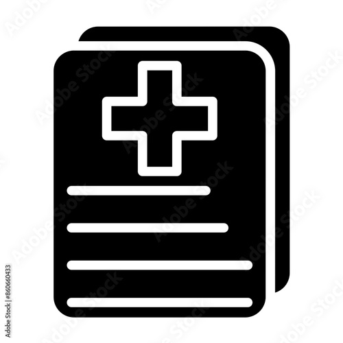 Vector Design Medical History Icon Style