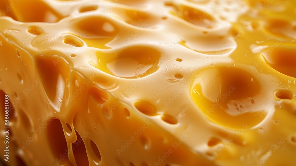Close-up of yellow cheese Close-up of yellow cheese