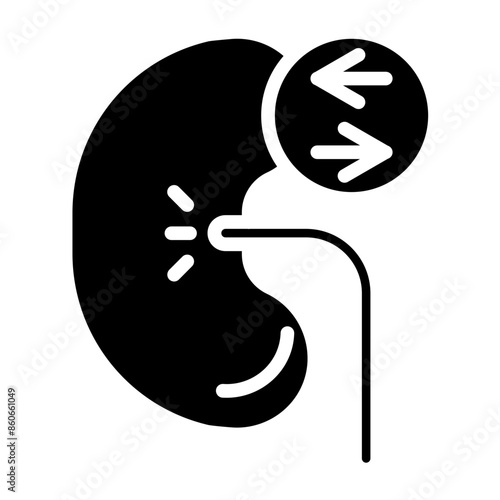 Vector Design Organ Transplant Icon Style