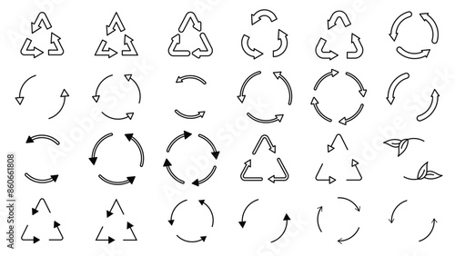 Icon collection with zero emission symbol concept. greenhouse gas carbon credit design set. recycle protect ecological green vector. carbon net zero neutral natural. renewable carbon footprint art