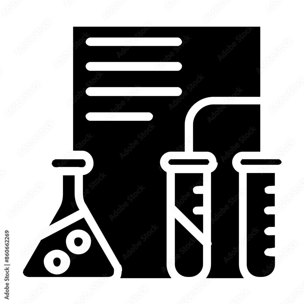Vector Design Clinical Research Study Icon Style Vector Design Clinical Research Study Icon Style