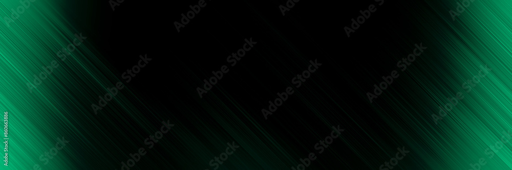 Fototapeta premium Background black and green dark are light with the gradient is the Surface with templates metal texture soft lines tech gradient abstract diagonal background silver black sleek with gray.