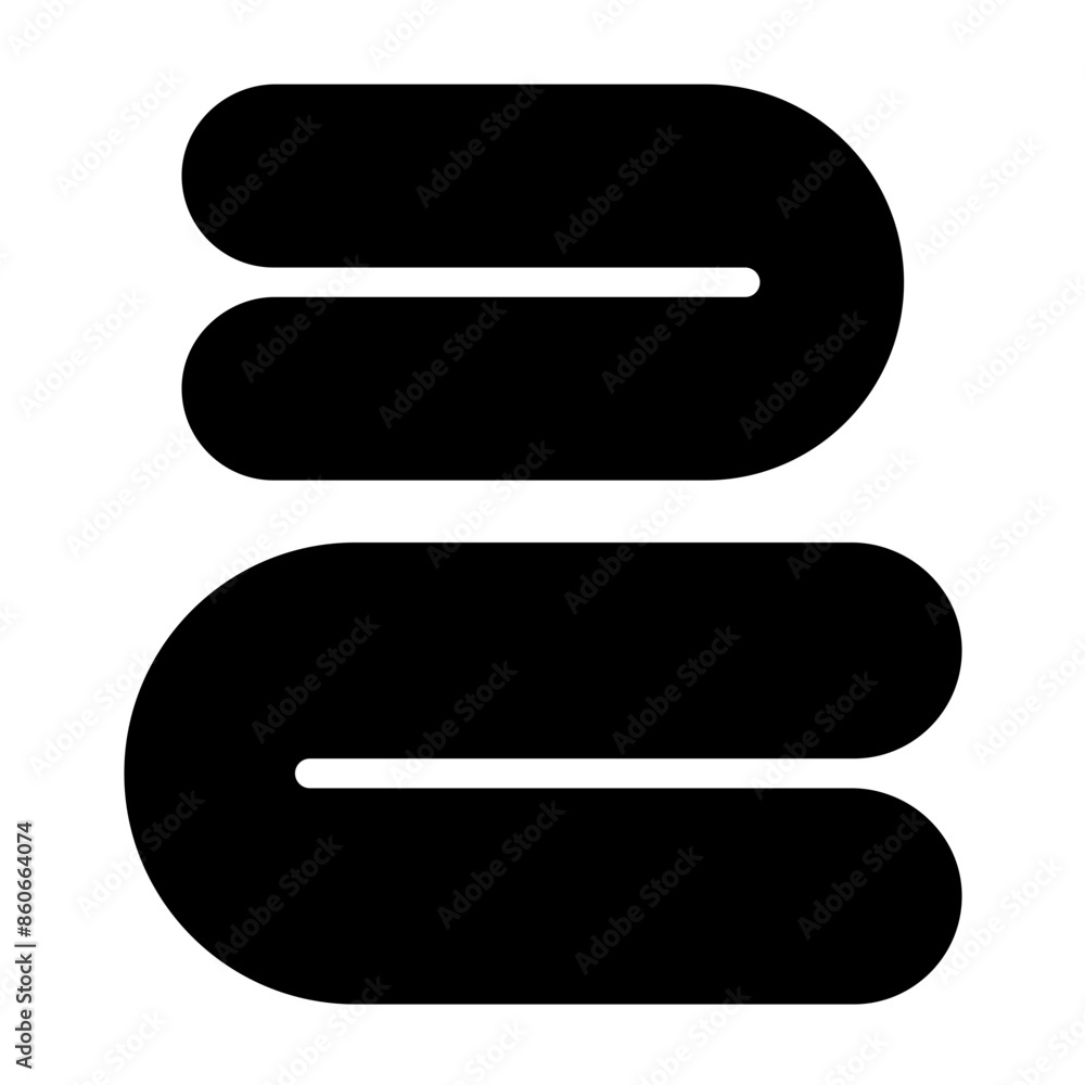 Obraz premium Vector Design Flannel Sheets Icon Style