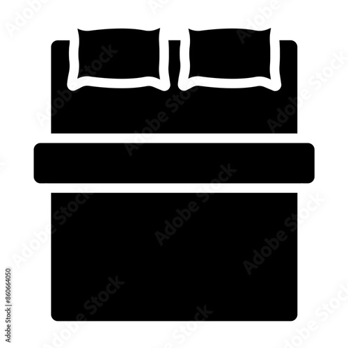 Vector Design Sateen Bedding Icon Style