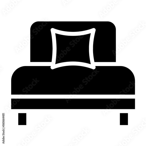 Vector Design Daybed Bedding Icon Style