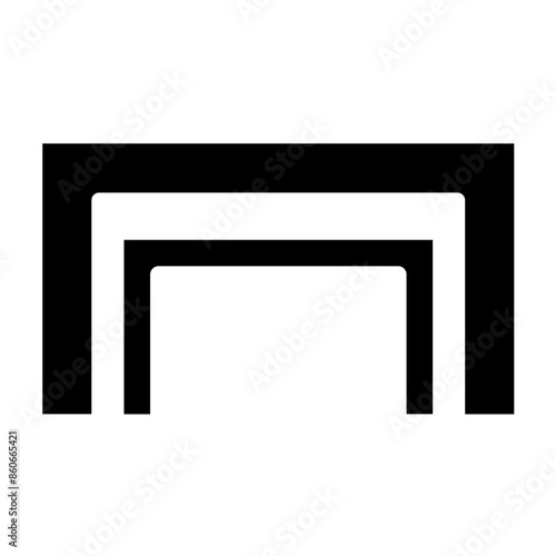 Vector Design Nesting Tables Icon Style
