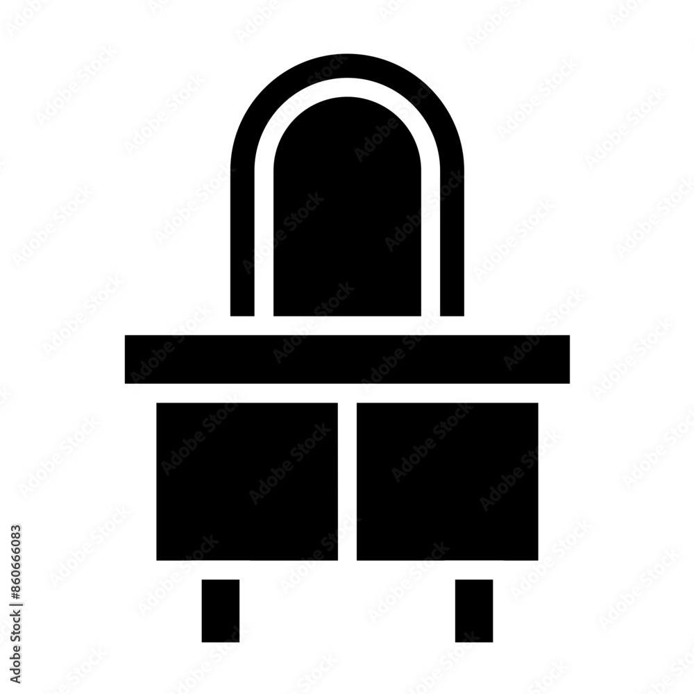 Vector Design Makeup Vanity Icon Style Vector Design Makeup Vanity Icon Style