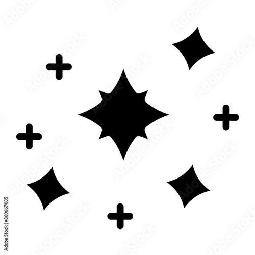 Vector Design Glowing Icon Style