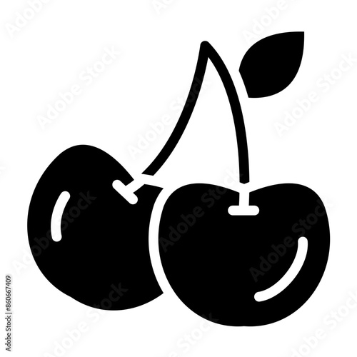 Vector Design Cheery Icon Style