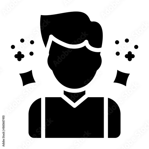 Vector Design Elated Icon Style