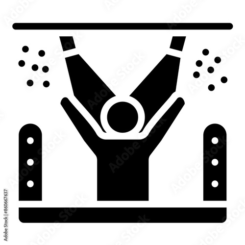 Vector Design Celebratory Icon Style