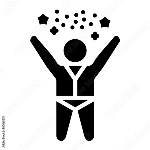 Vector Design Jubilate Icon Style