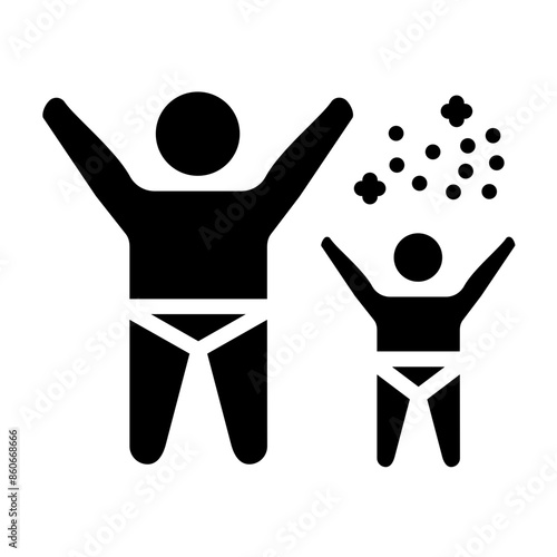 Vector Design Jubilation Icon Style