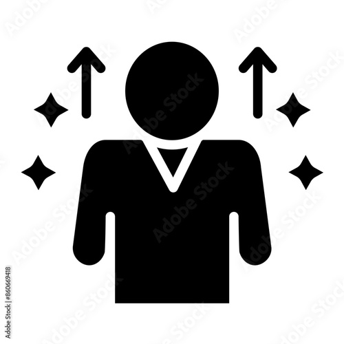 Vector Design Thrive Icon Style