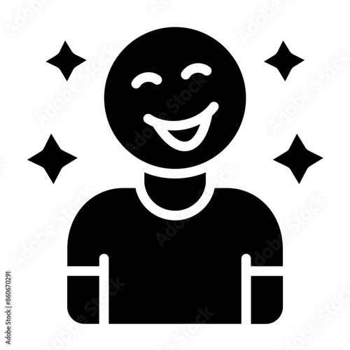 Vector Design Jubilant Glow Icon Style