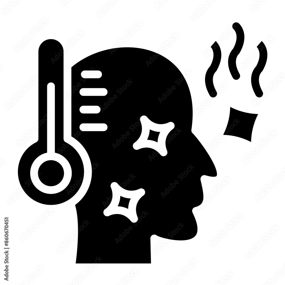 Vector Design Sparkle Fever Icon Style Vector Design Sparkle Fever Icon Style