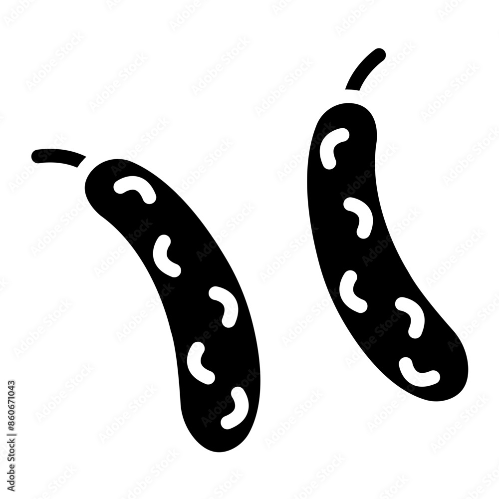 Vector Design Cucumber Icon Style Vector Design Cucumber Icon Style