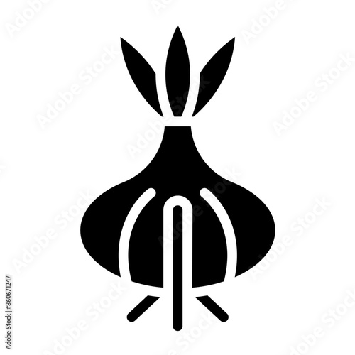 Vector Design Onion Icon Style
