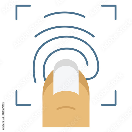  The use of biometric technology (fingerprint, facial recognition, etc.) to verify an individual's identity for security purposes.