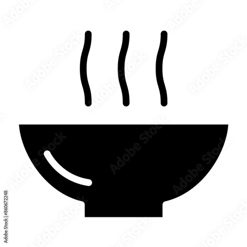 Vector Design Smoothie Bowl Icon Style