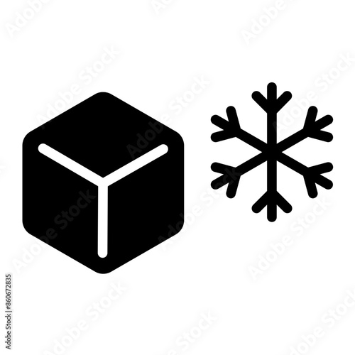 Vector Design Ice Whittle Icon Style