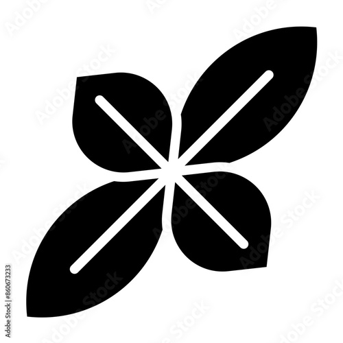 Vector Design Basil Bliss Icon Style