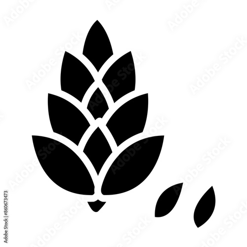 Vector Design Pine Nut Passion Icon Style