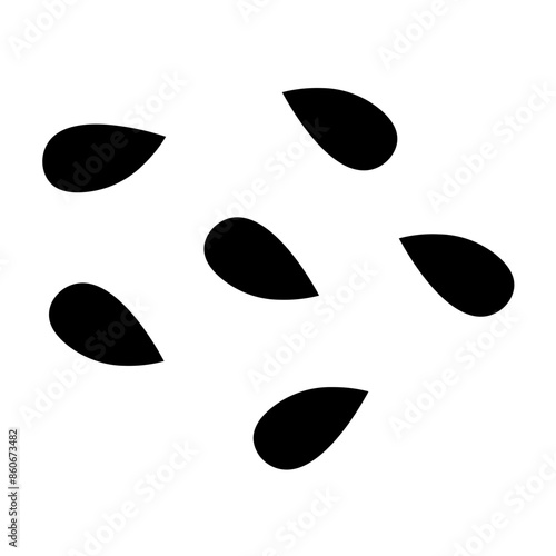 Vector Design Sesame Sensation Icon Style