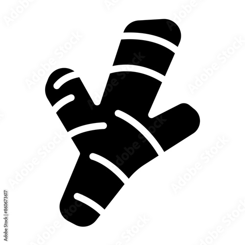 Vector Design Ginger Glow Icon Style