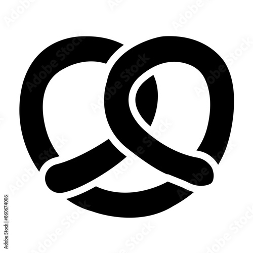 Vector Design Pretzel Parade Icon Style