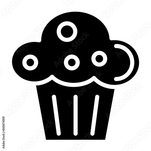 Vector Design Muffin Magnet Icon Style