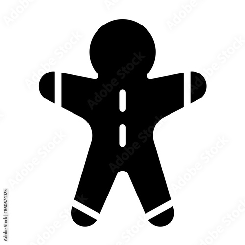 Vector Design Gingerbread Grove Icon Style