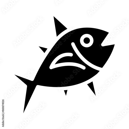 Vector Design Tuna Twist Icon Style