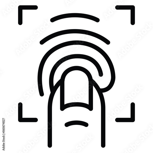  The use of biometric technology (fingerprint, facial recognition, etc.) to verify an individual's identity for security purposes.