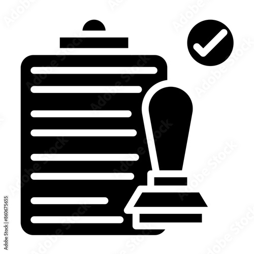 Vector Design Regulation Icon Style