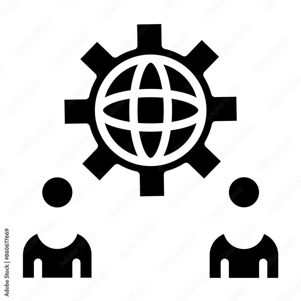 Vector Design Corporate Governance Icon Style Vector Design Corporate Governance Icon Style