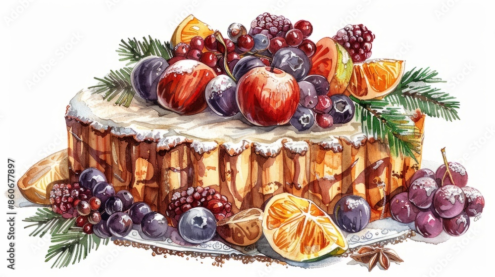 Fruitcake clip art Fruitcake clip art